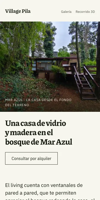 Mobile · sticky inquiry bar